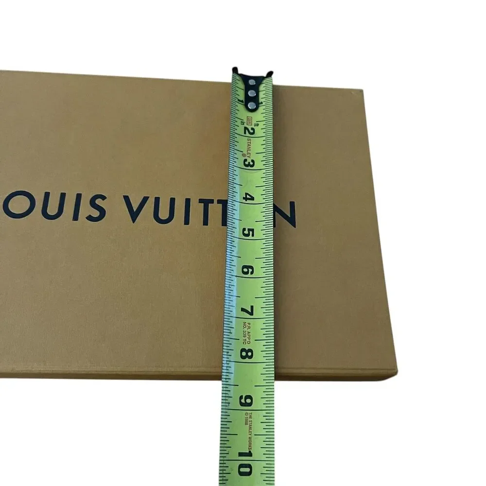 Louis Vuitton Authentic Empty Gift Box Women's One Size Yellow Tissue Paper Logo